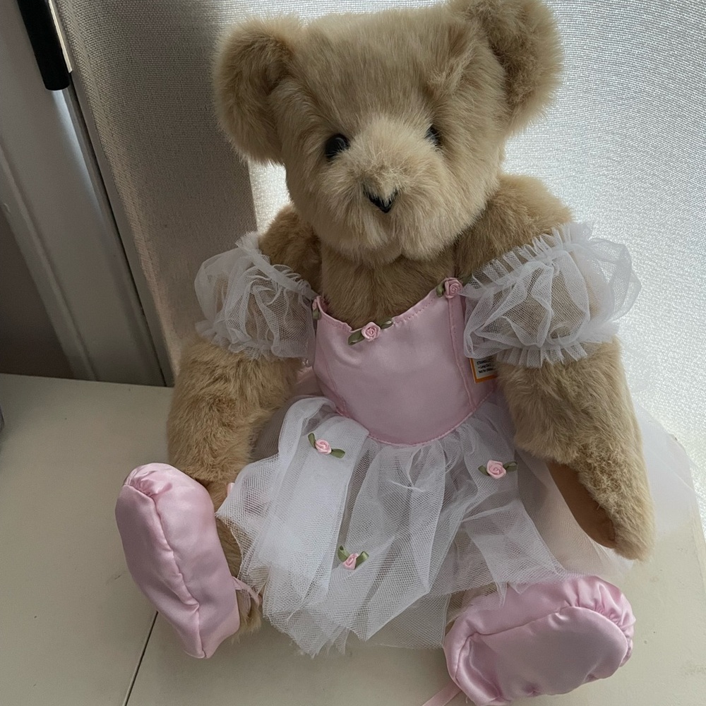 Vermont Teddy Bear 15" Ballerina Bear